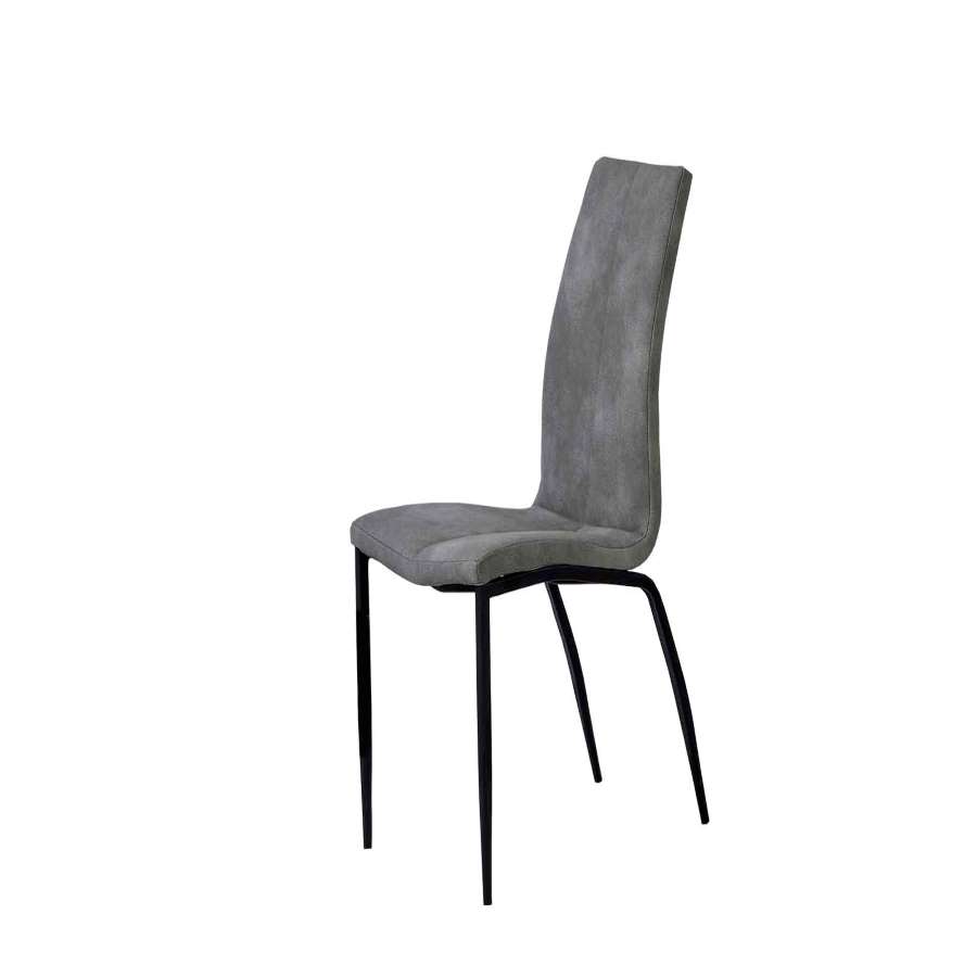 silla color gris