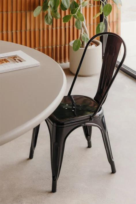 Silla de comedor apilable Lix