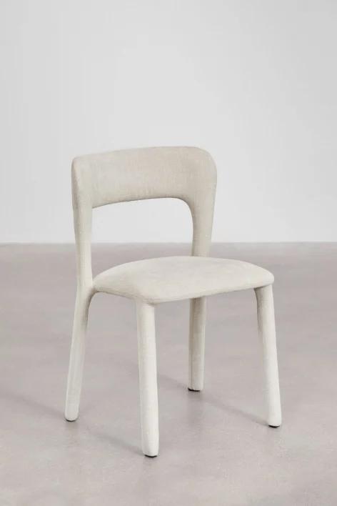 Silla de comedor tapizada Brusel