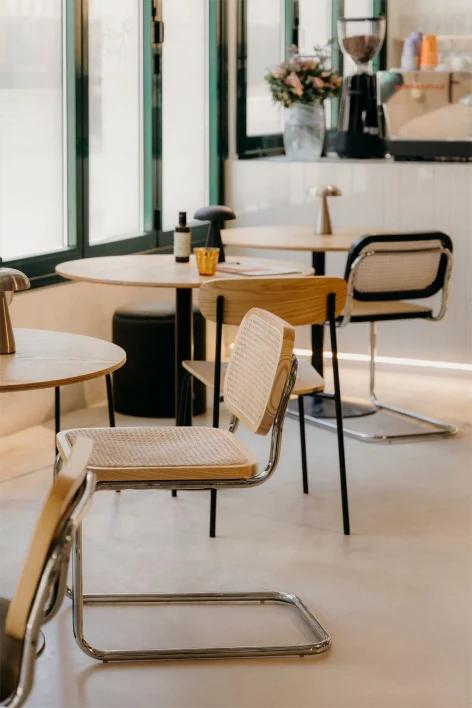 Silla de comedor en ratán Tento