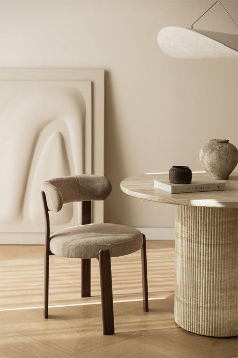 Silla de comedor tapizada Jolie